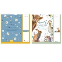 L/S BEES/ANIMALS FAMILY PLANNER (12s)