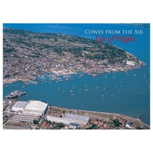 POSTCARD: COWES FROM THE AIR