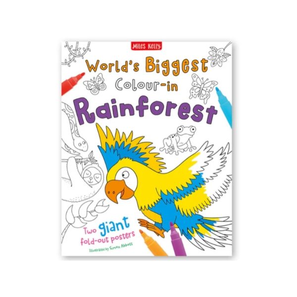 WORLD'S BIGGEST COLOUR-IN RAINFOREST