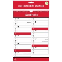 EXTRA WIDE PLANNER RED/BLACK (12s)