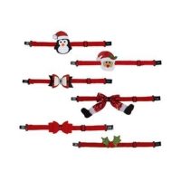 XMAS PET COLLAR 14cm 6asstd. (48s)