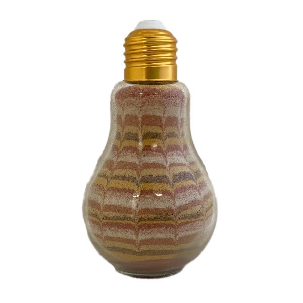 ALUM BAY SAND GLASS LIGHTBULB (6s)