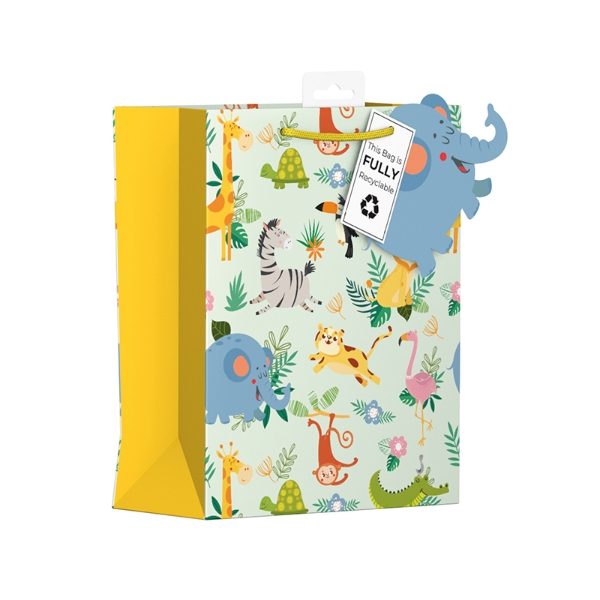 M/S SAFARI ANIMALS GIFT BAGS (6s)