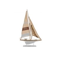 30.5CM NATURAL SAILING BOAT