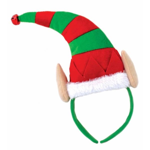 PLUSH ELF HEADBAND (12s)