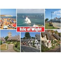 POSTCARD: ISLE OF WIGHT 6 VIEWS