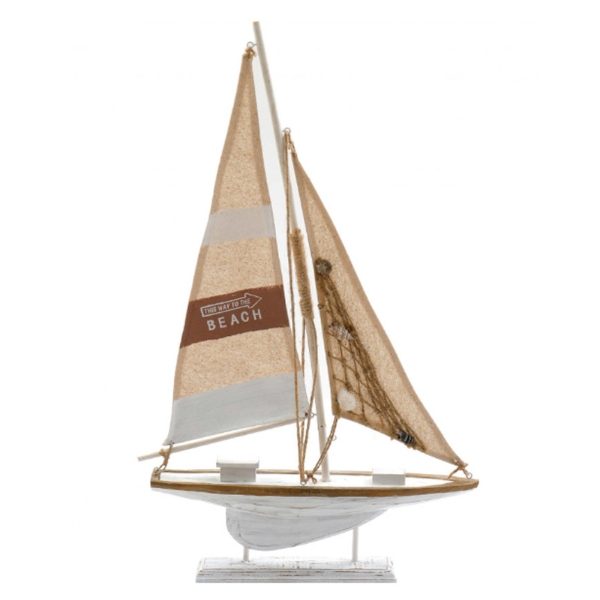 54CM NATURAL SAILING BOAT